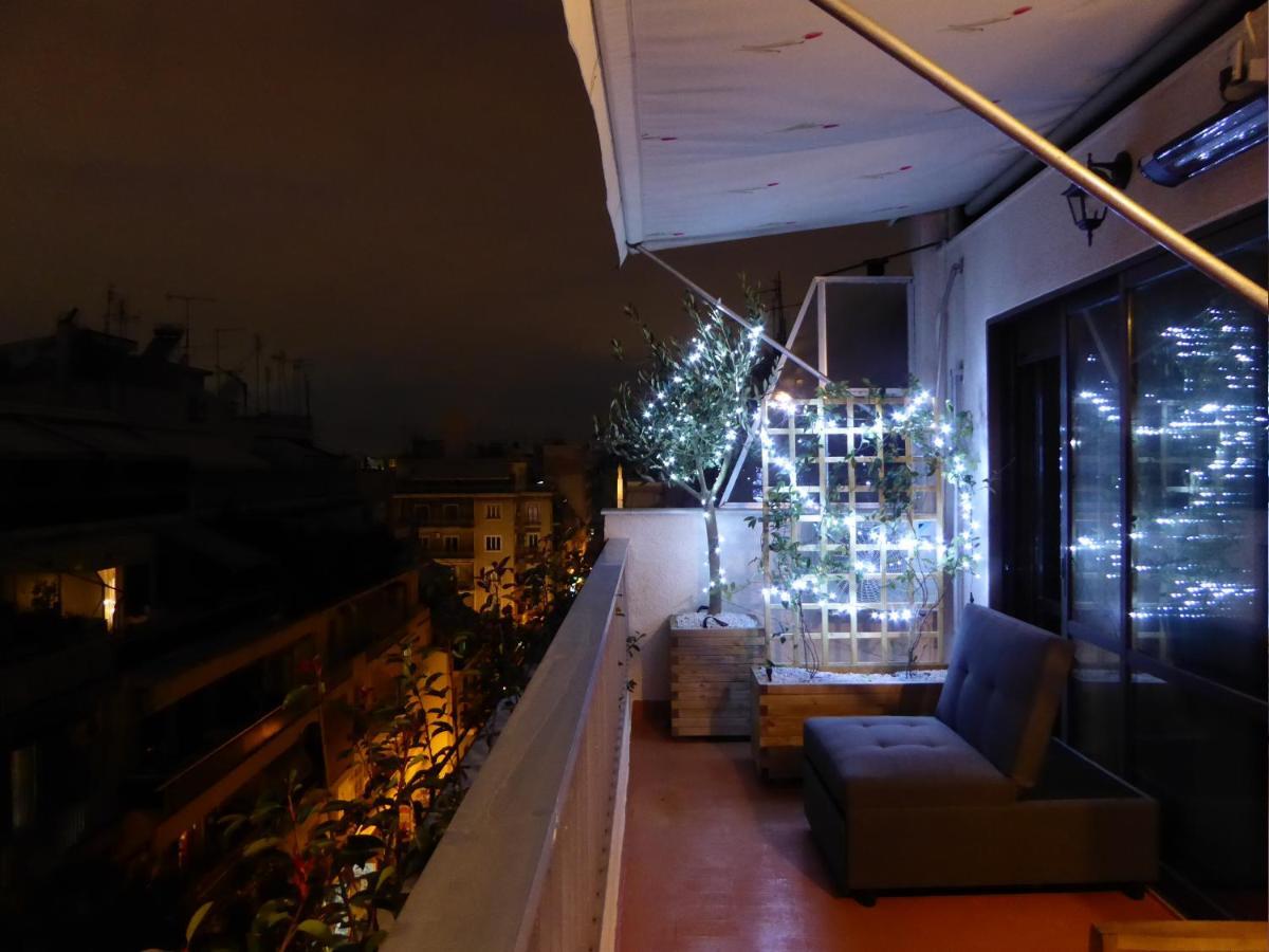 Sophia'S Penthouse Apartment With Jacuzzi And Acropolis View From Big Terrace Atény Exteriér fotografie